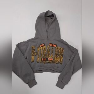 Post Malone Hoodie Mens Size S F-1 Trillion Tour 2024 Green Truck Official Merch